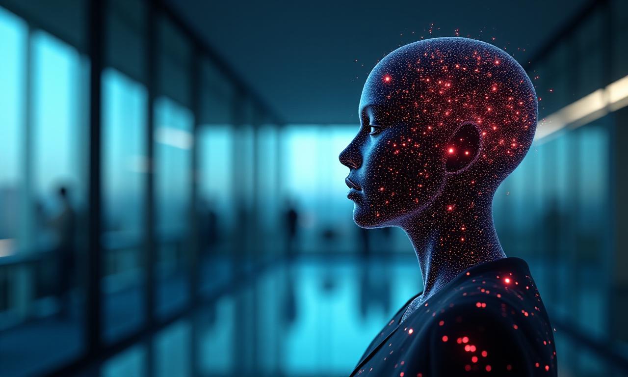 AI-driven workforce strategy concept